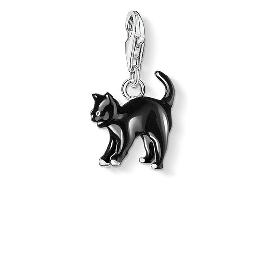 Thomas Sabo Black Cat Charm