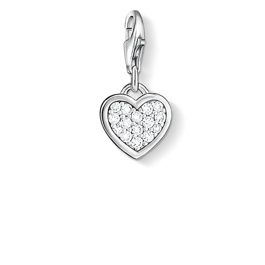Thomas Sabo Glitter Heart Charm