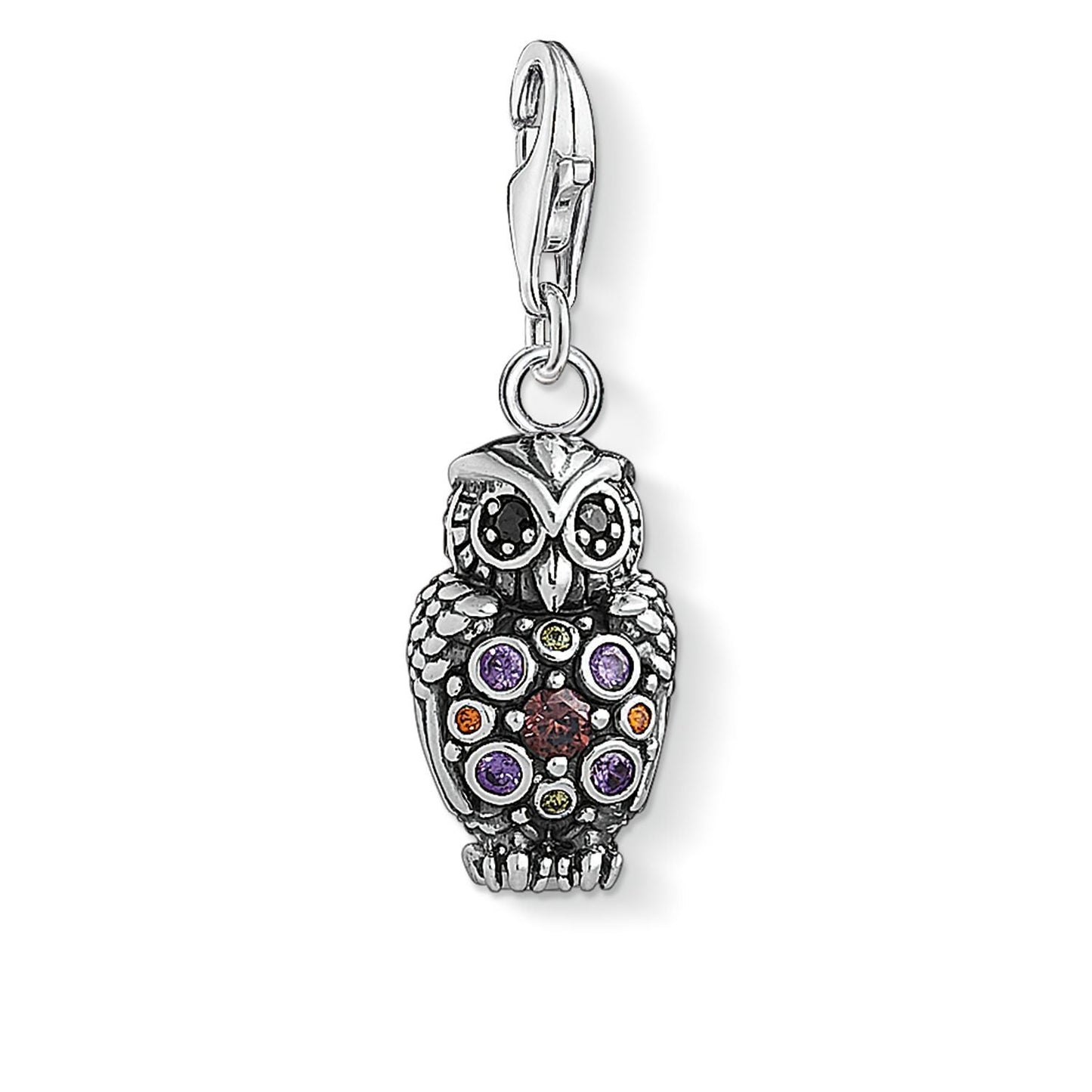 Thomas Sabo Sparkling Owl Charm