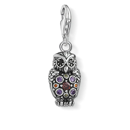 Thomas Sabo Sparkling Owl Charm