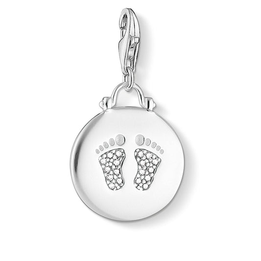 Thomas Sabo Disc Baby Footprint Charm