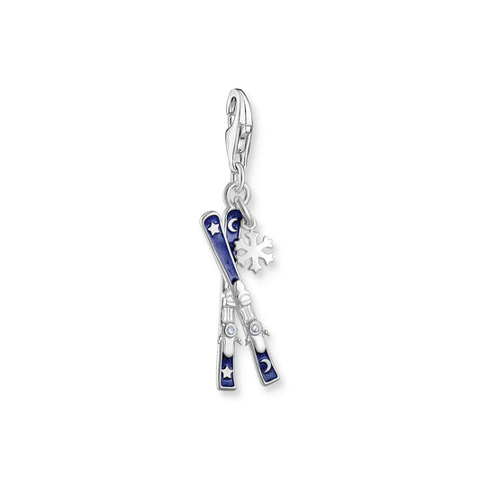Thomas Sabo Blue Skis Charm