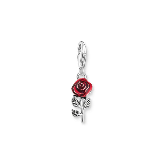 Thomas Sabo Red Rose Charm
