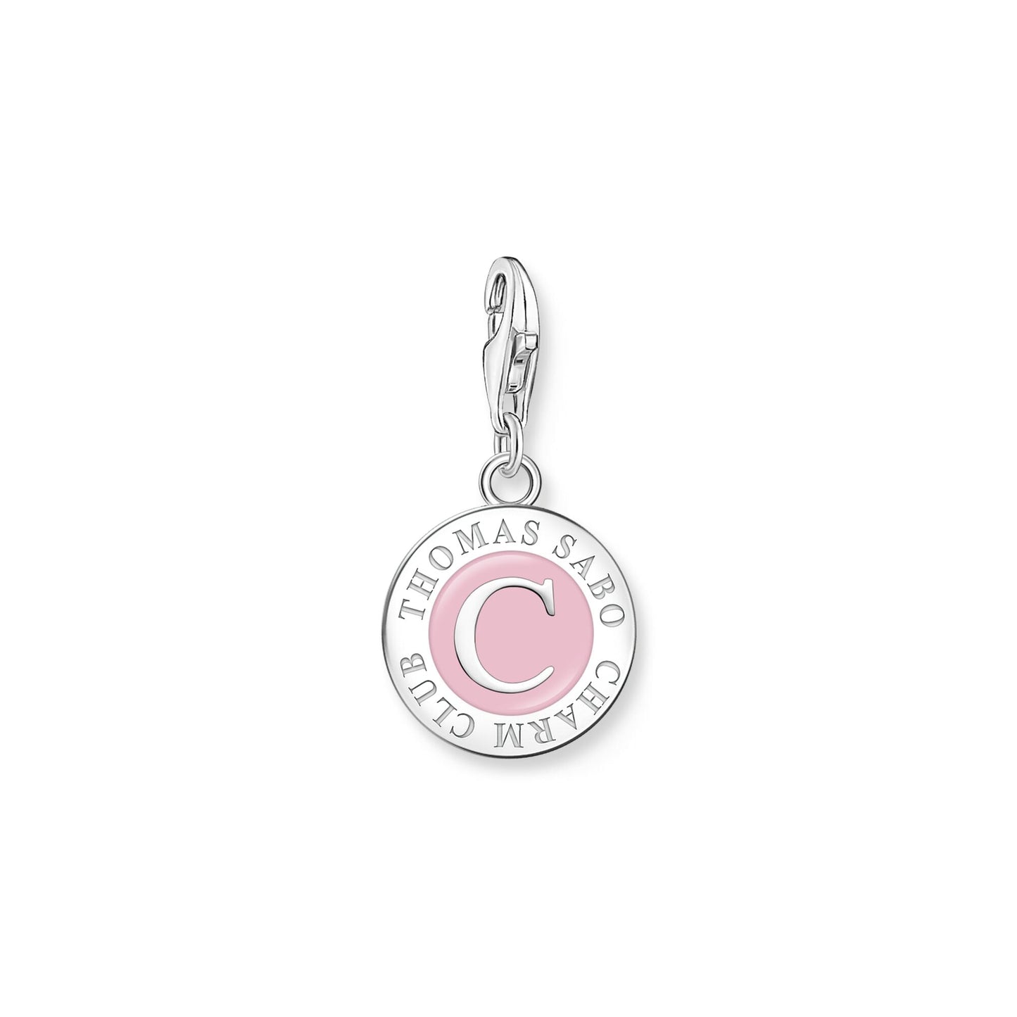 Thomas Sabo Pink & Silver Charmista Coin Charm