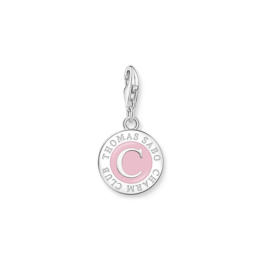Thomas Sabo Pink & Silver Charmista Coin Charm