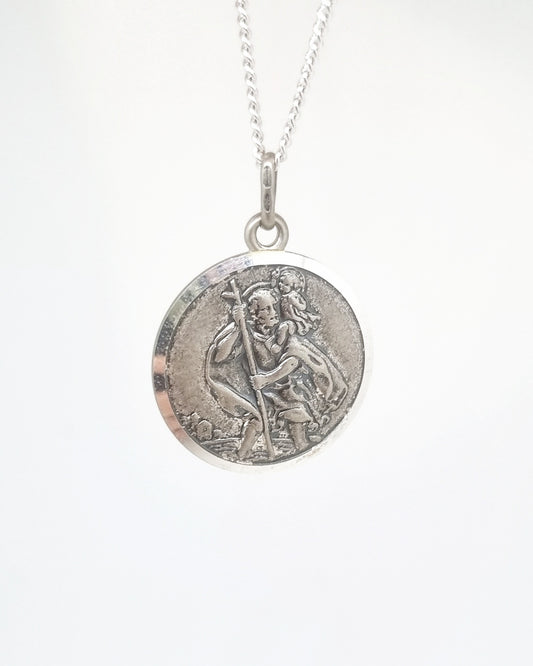 ST Christopher Pendant