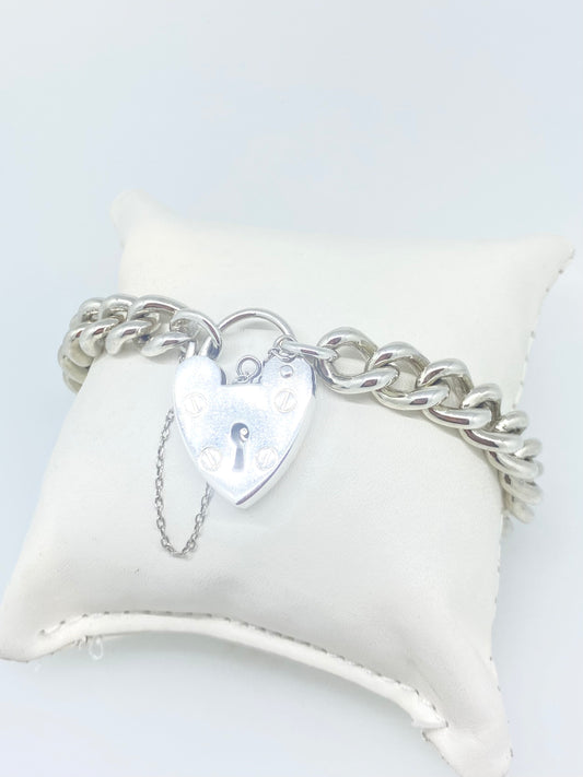 Chunky Padlock Bracelet