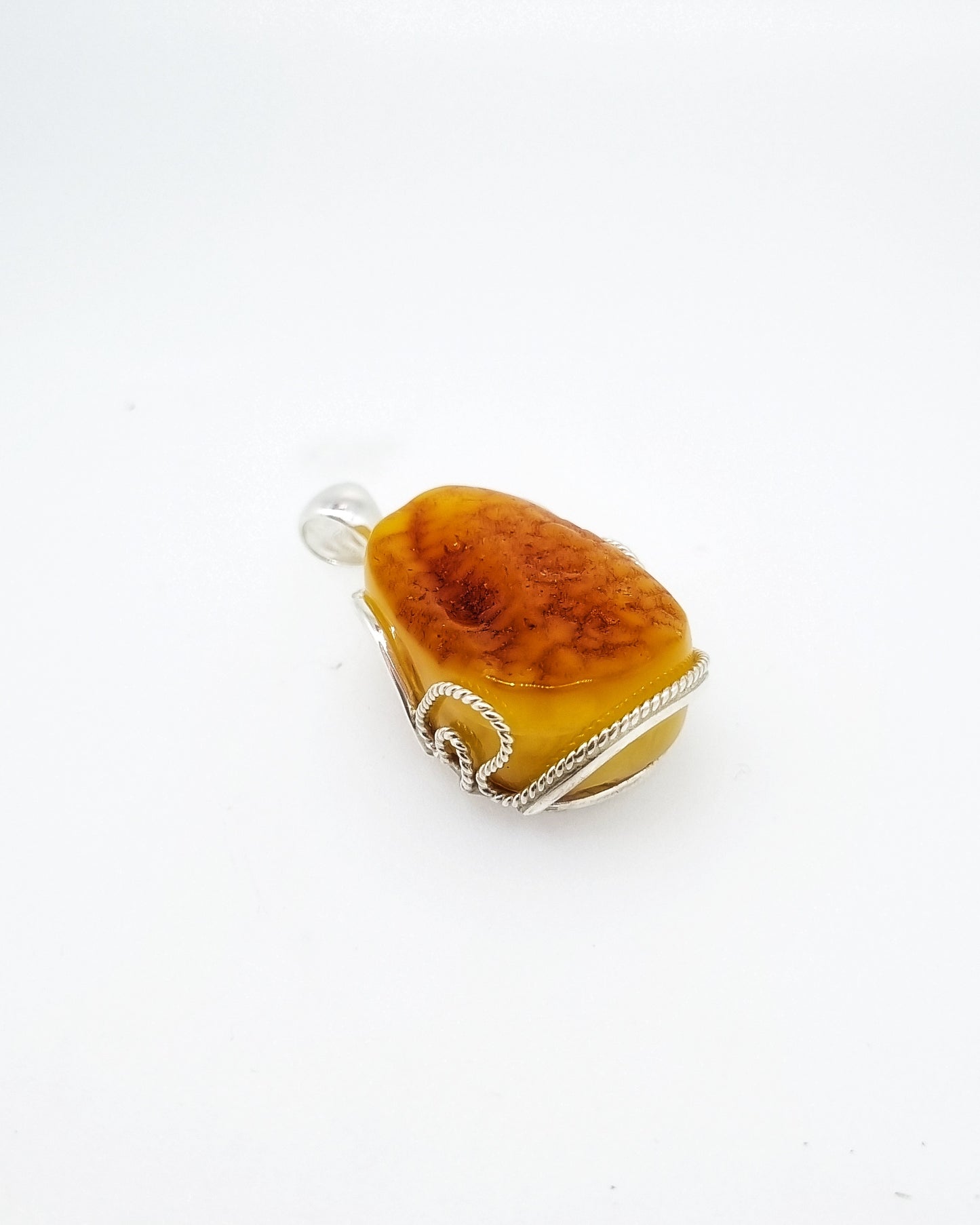 Raw Amber Pendant