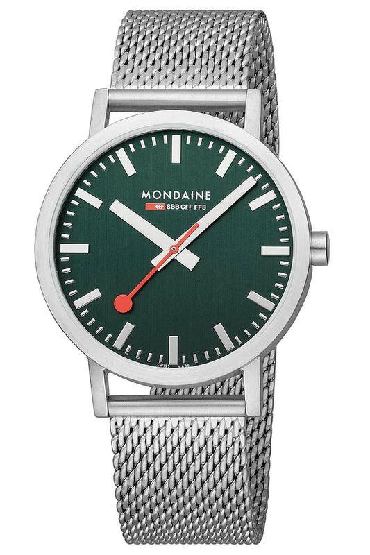 Mondaine Classic Forgest Green Face
