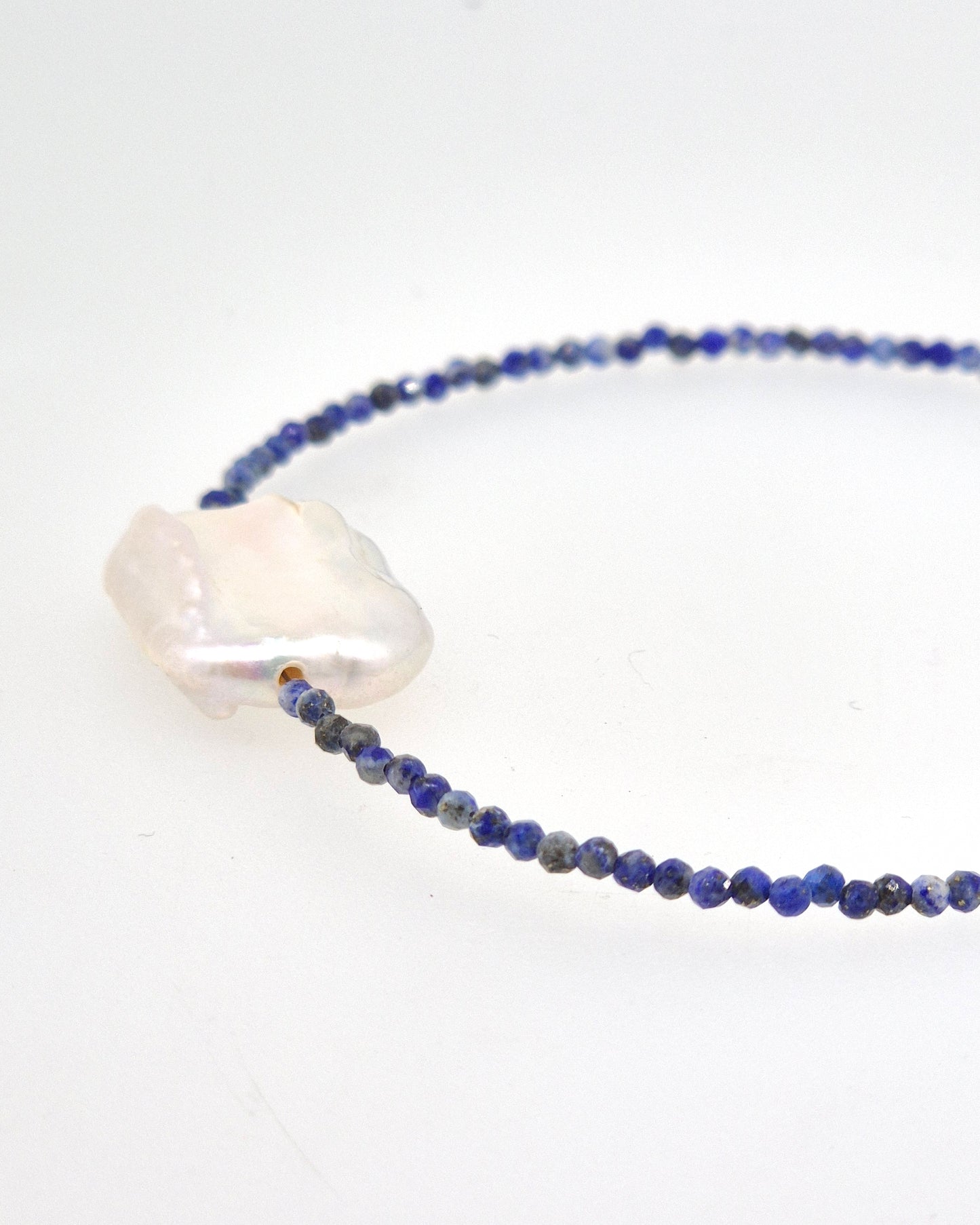 Natural Gemstone & Pearl Bracelet