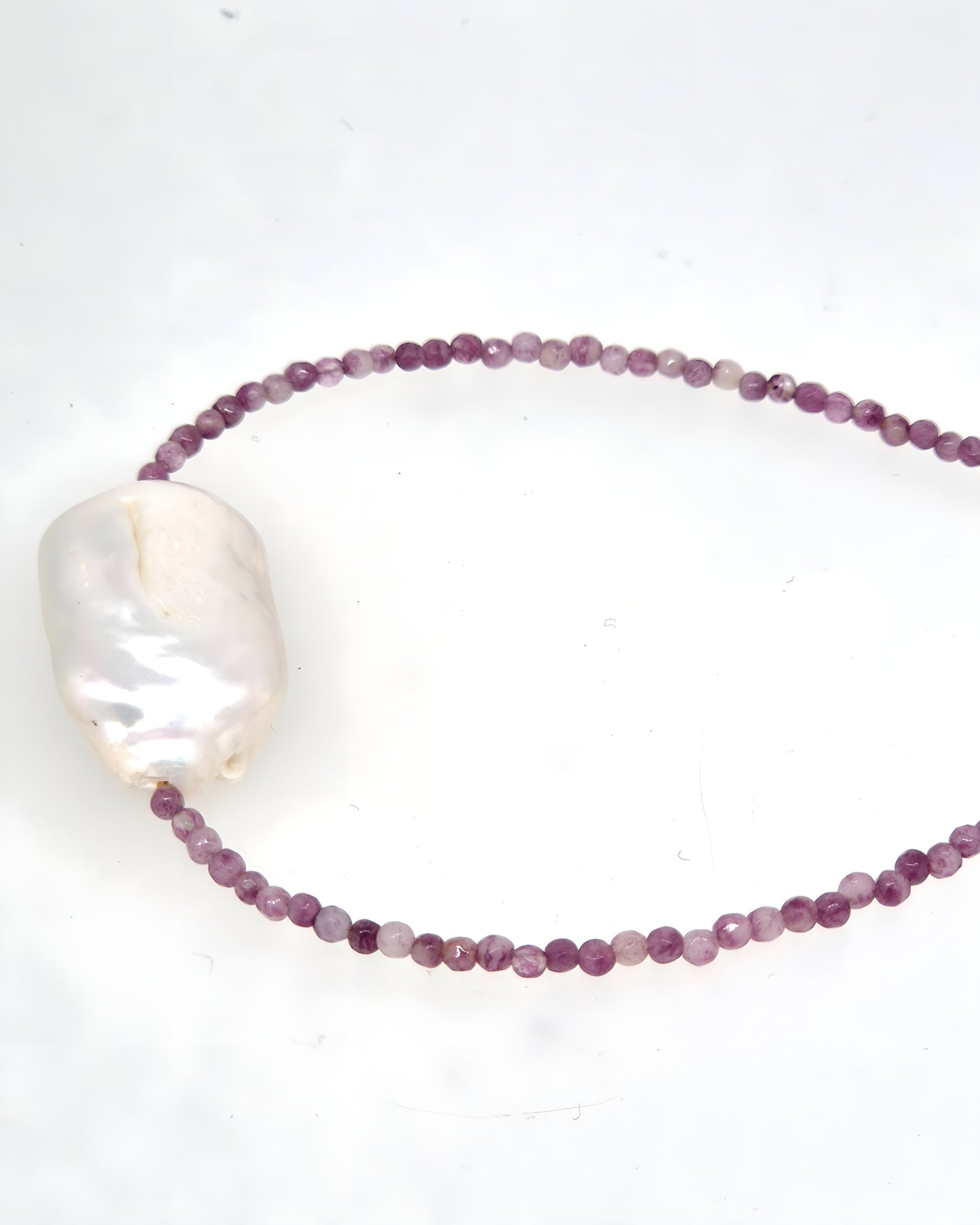 Natural Gemstone & Pearl Bracelet