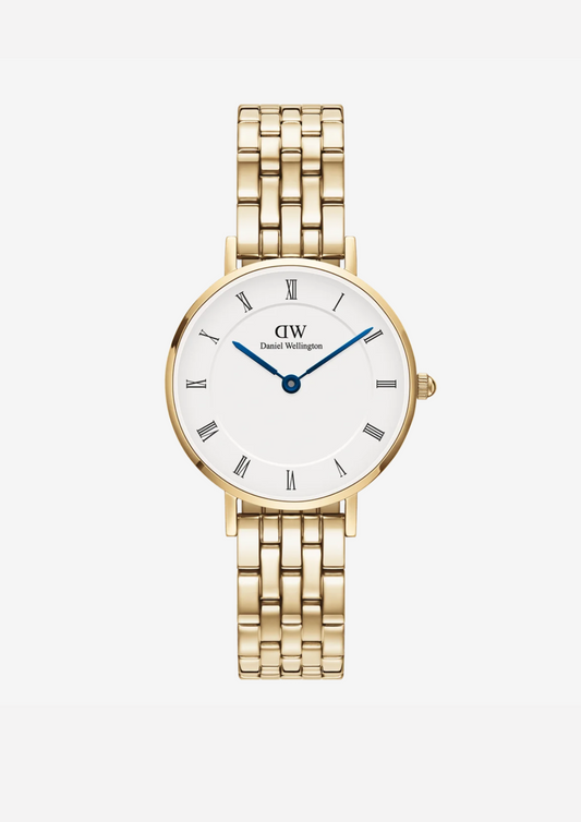 Petite Roman Numerals Gold