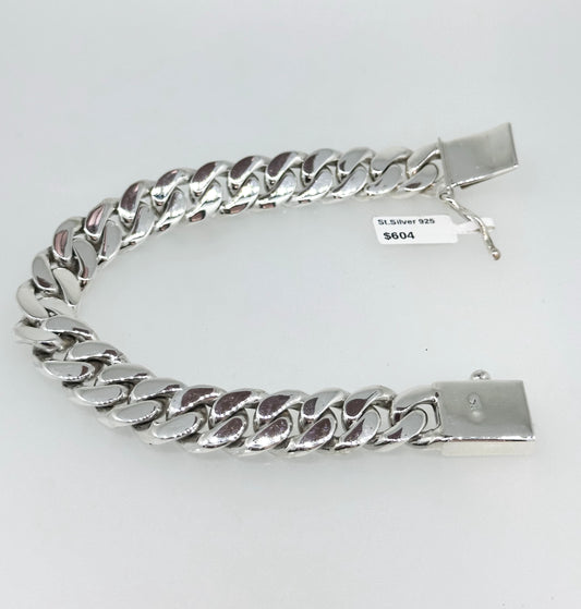 Heavy Cuban Chain Bracelet