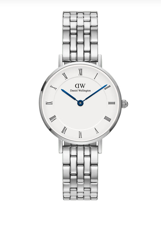 Petite Roman Numerals Silver
