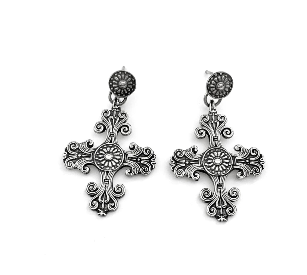 Cross Earrings