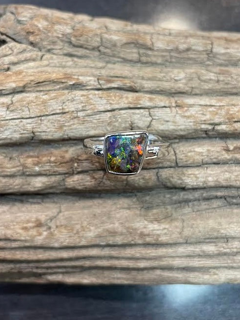 Sold Boulder Opal Ring