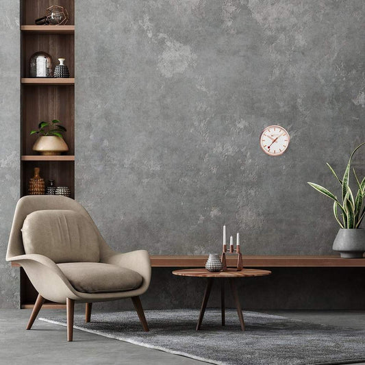 Mondaine Copper Wall Clock