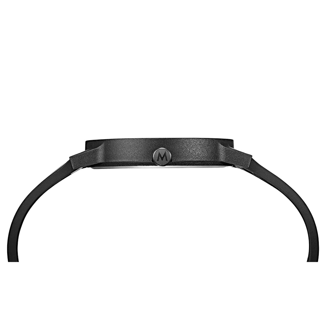 Mondaine Essence Black Rubber