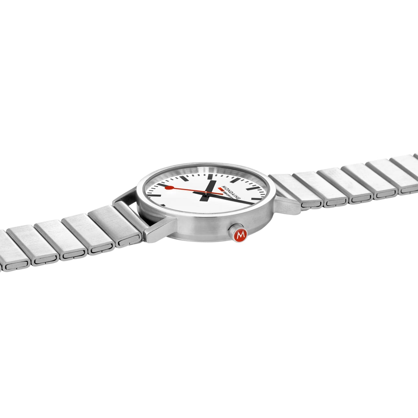 Mondaine Classic Silver Stainless Steel
