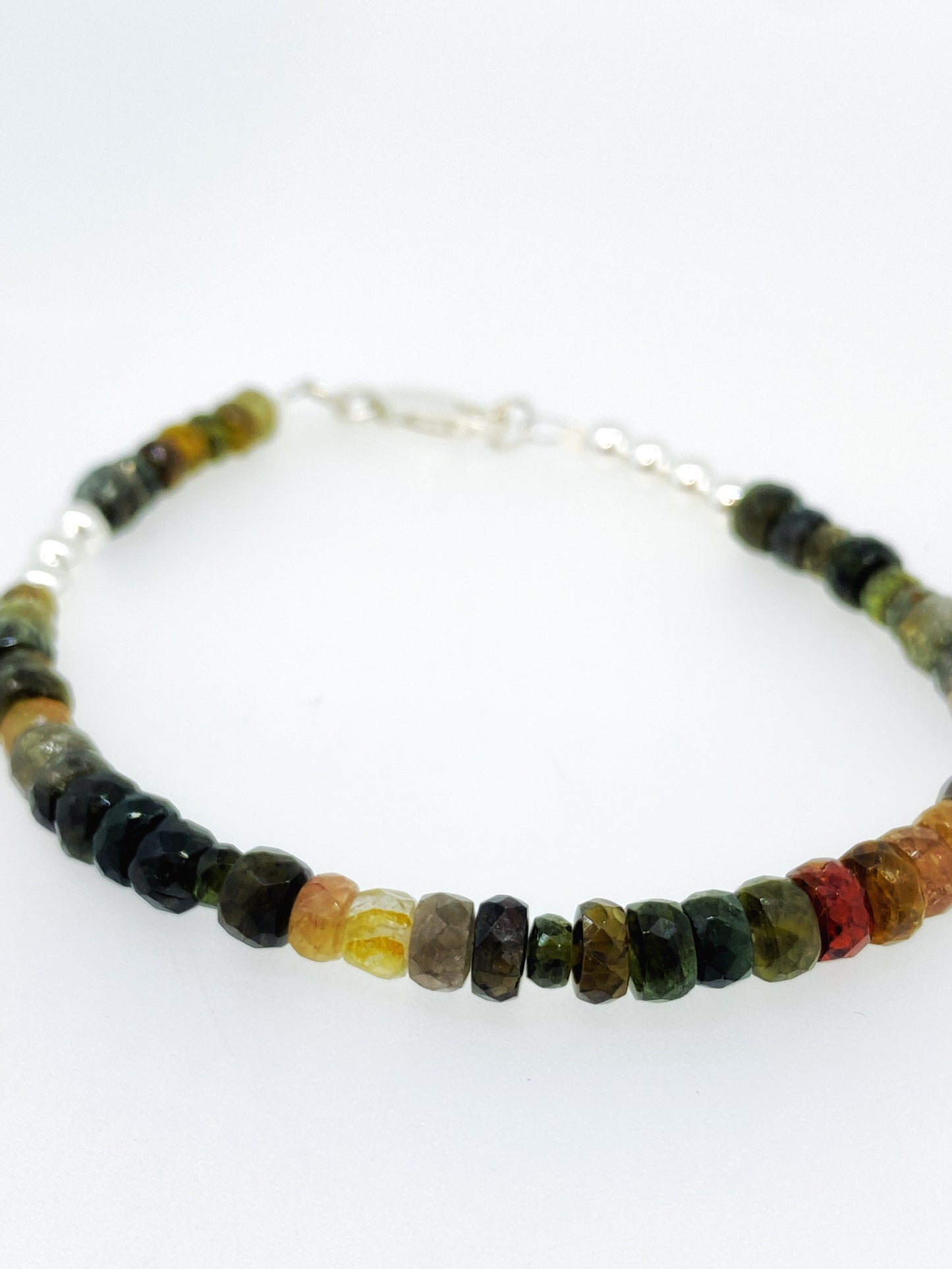 Beaded Tourmaline Bracelet With Pearl