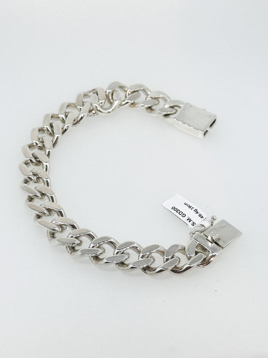 Heavy Curb Chain Bracelet