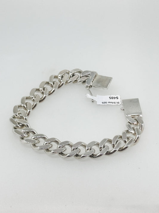 Heavy Curb Chain Bracelet