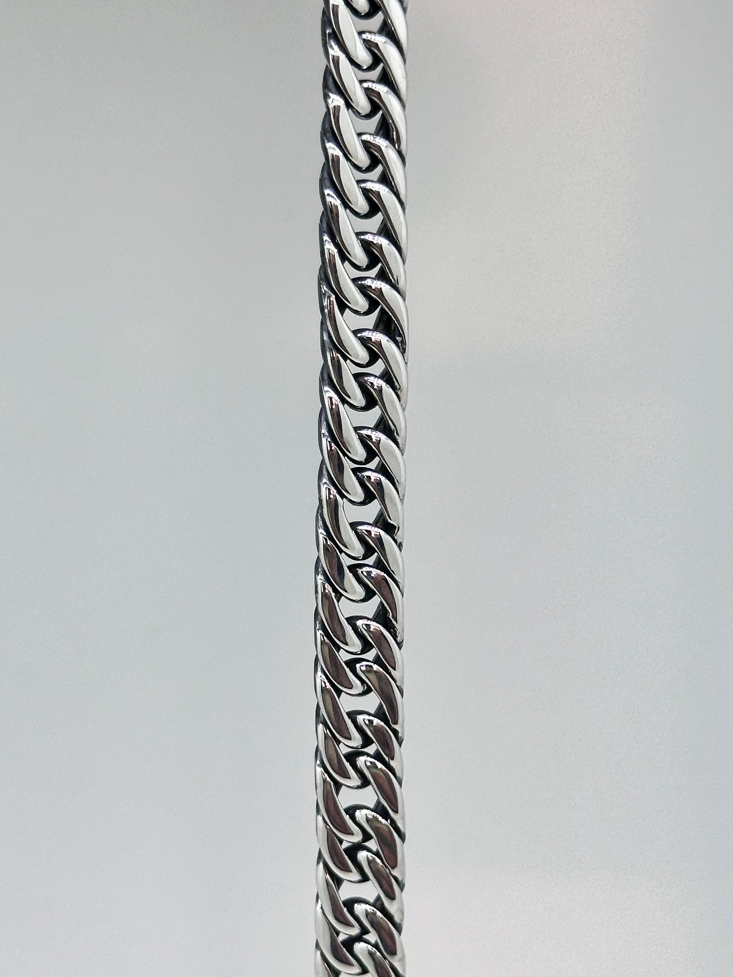 Double Curb Chain Bracelet