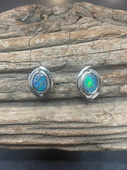 Australian Opal Earrings