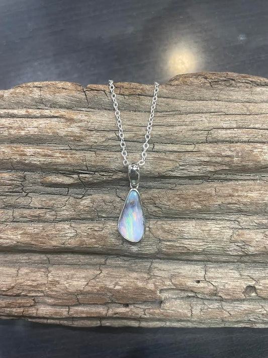 Australian Boulder Opal Pendant