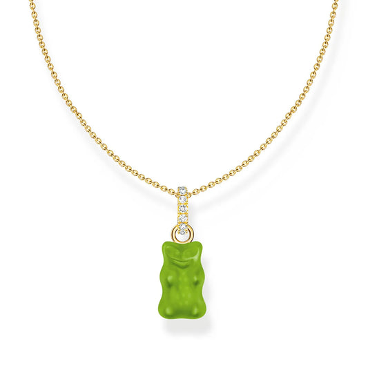 Green Goldbear necklace Gold