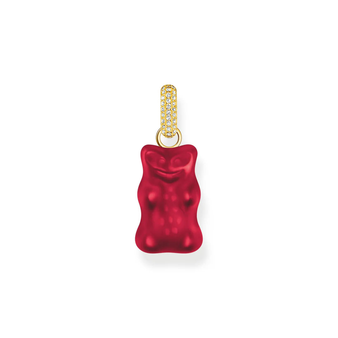 Red Goldbear Gold Pendant