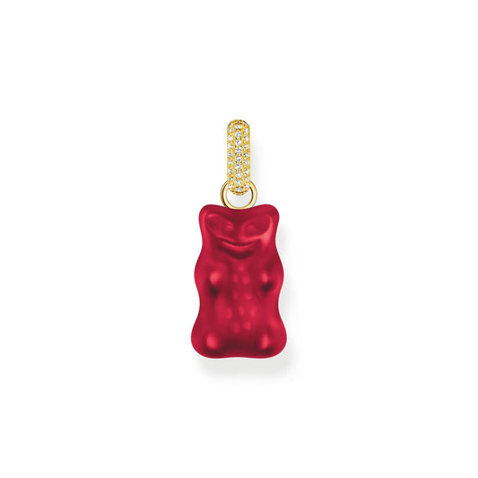 Red Goldbear Gold Pendant