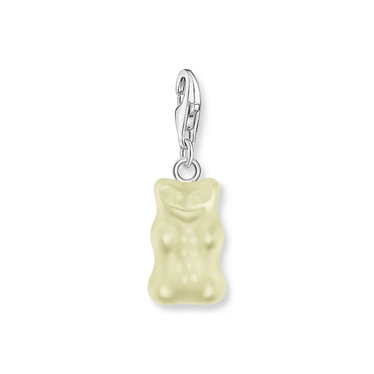 Pineapple White Goldbear Charm
