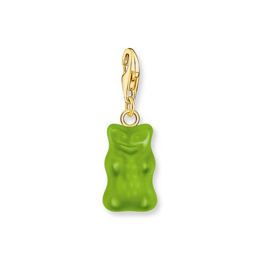 Green Goldbear Gold Charm