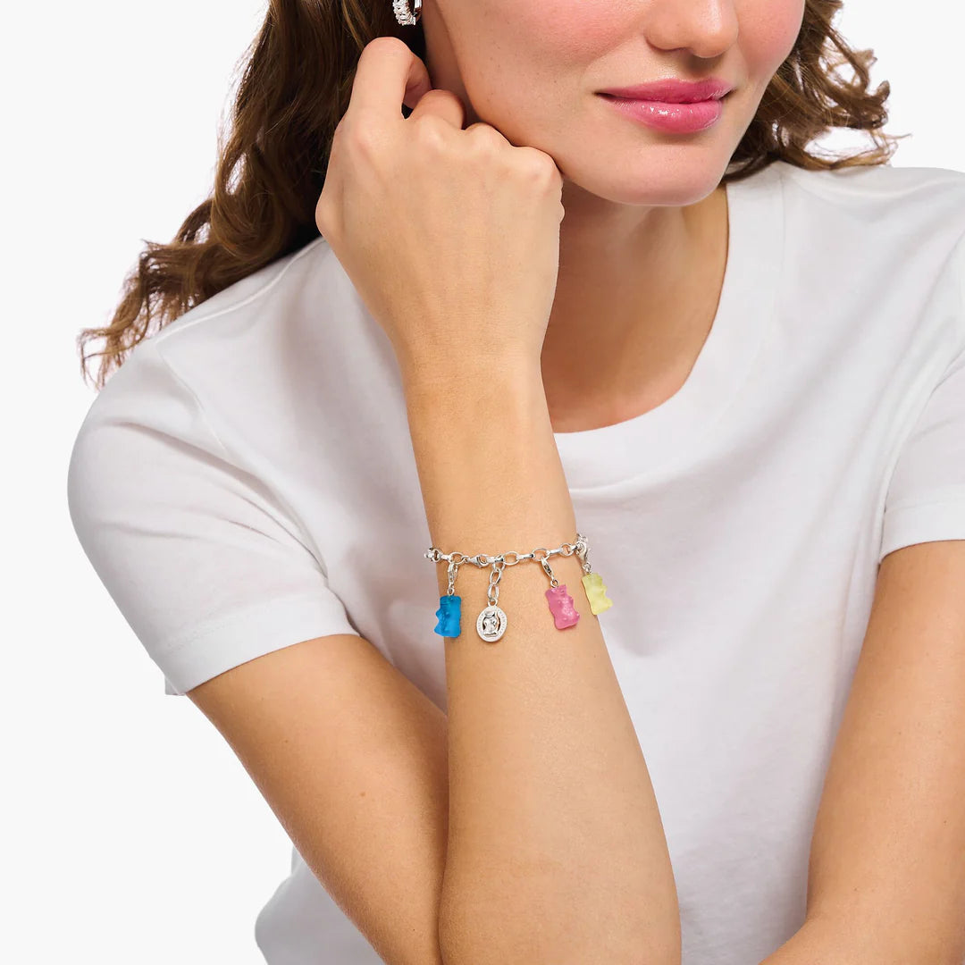 Pink Goldbear Charm