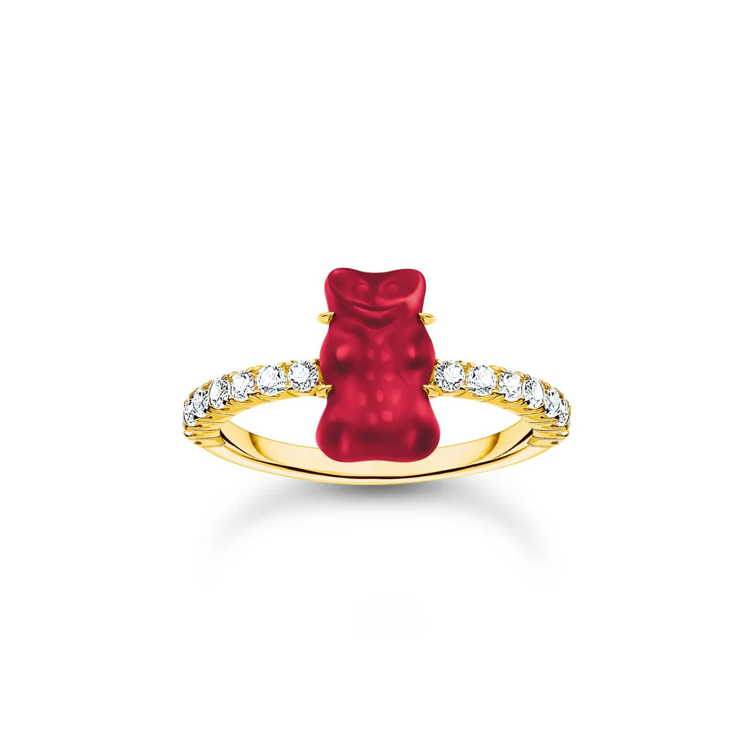 Red Goldbear Gold Ring