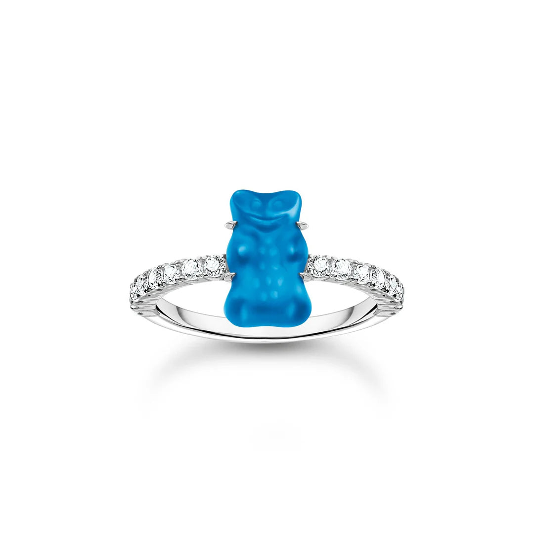 Blue Goldbear Ring