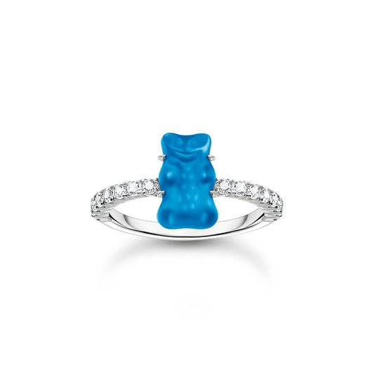 Blue Goldbear Ring
