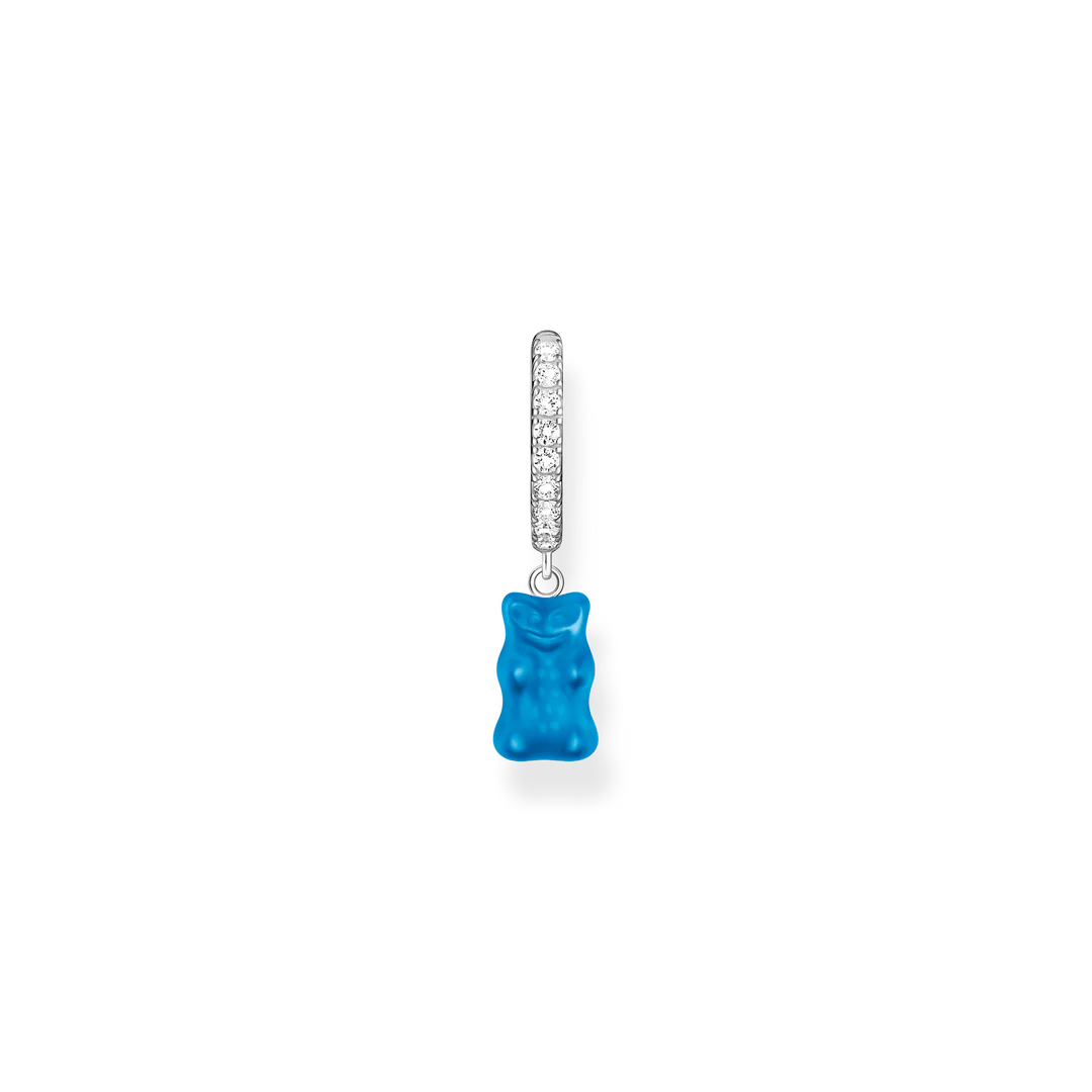 Blue Goldbear Single Earring