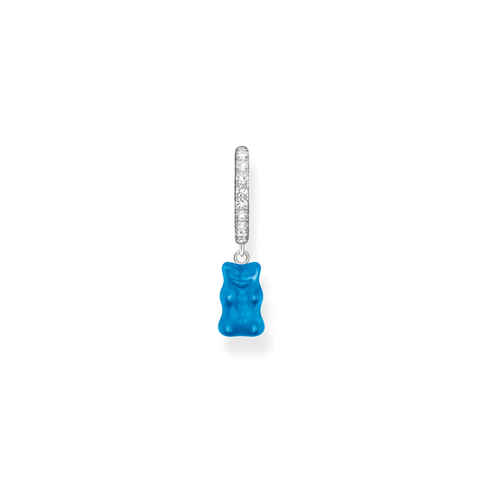 Blue Goldbear Single Earring
