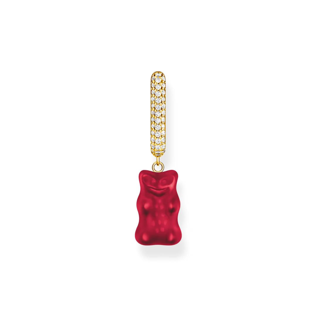 Red Goldbear Gold Single Earring