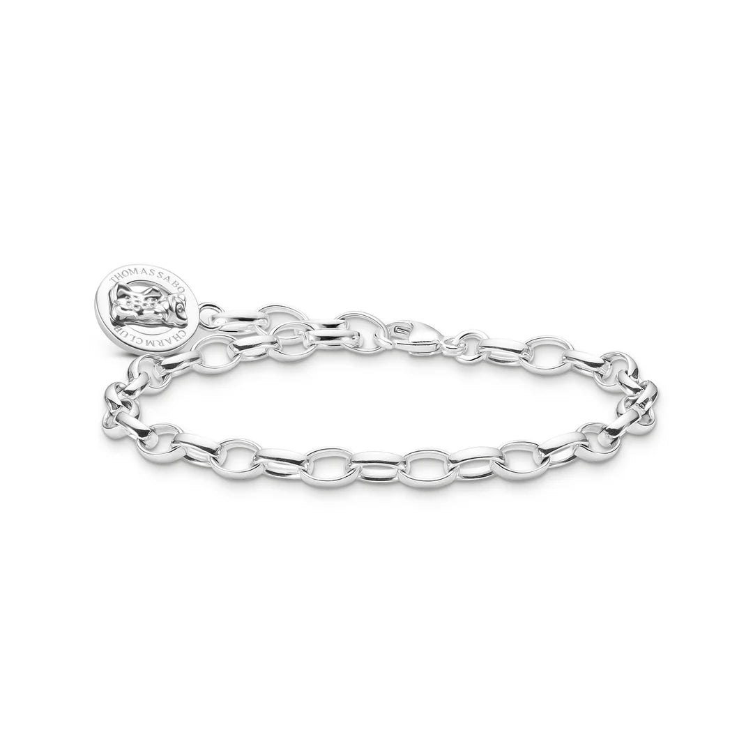 Silver Goldbear Charm Bracelet
