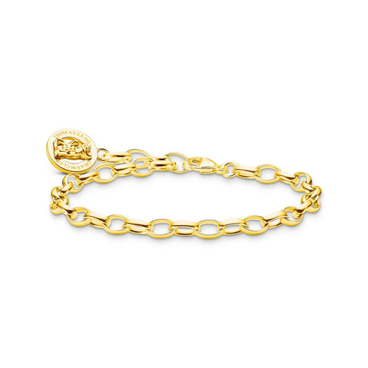 Gold Goldbear Charm Bracelet
