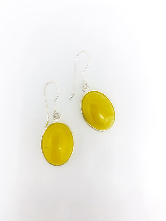 Classic Amber Earrings