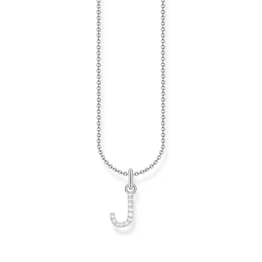 Letter J and Necklace
