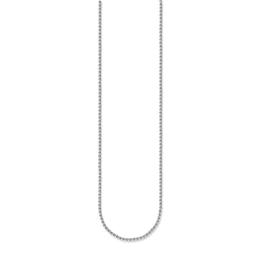 Fine Silver Chain Oxidised