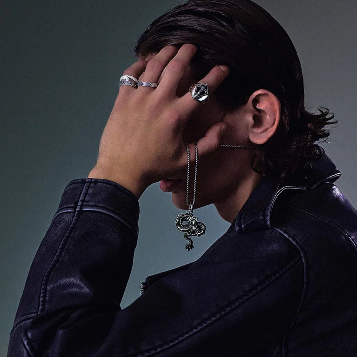 Snake CZ Ring