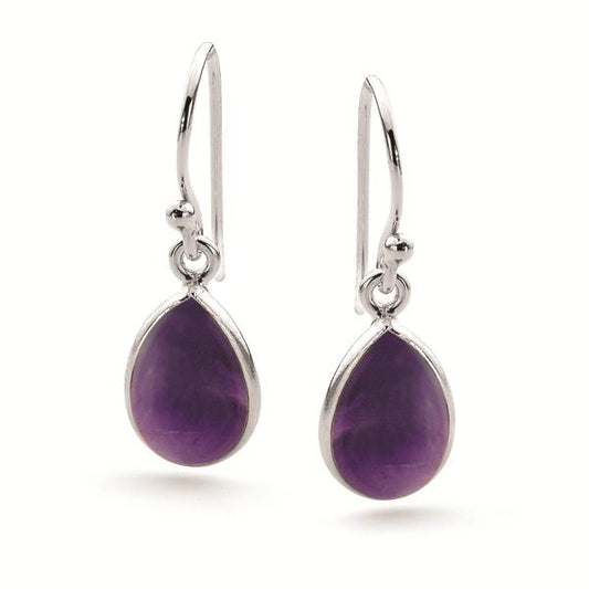 Amethyst Drop Earrings