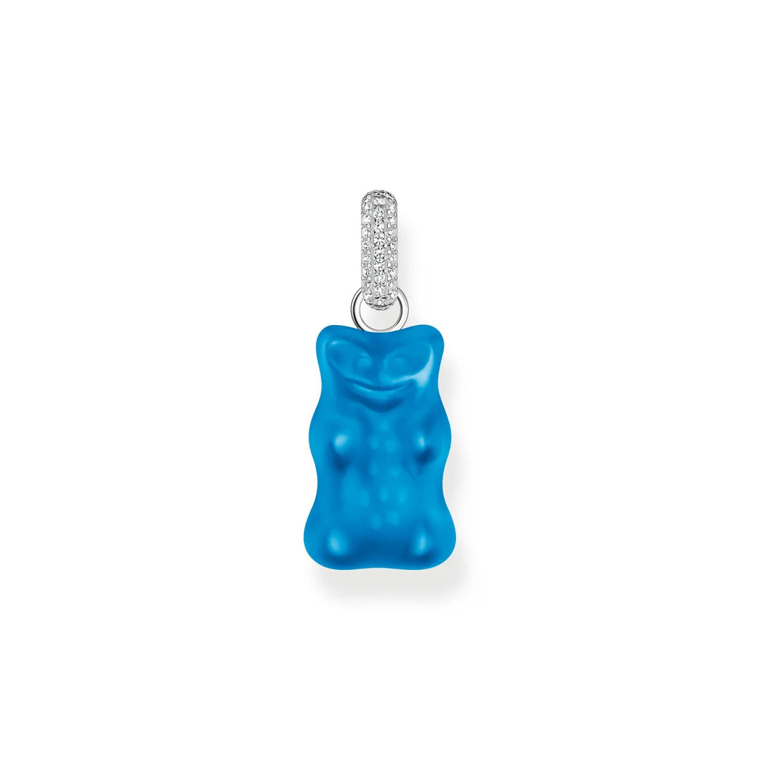 Blue Haribo Bear Pendant