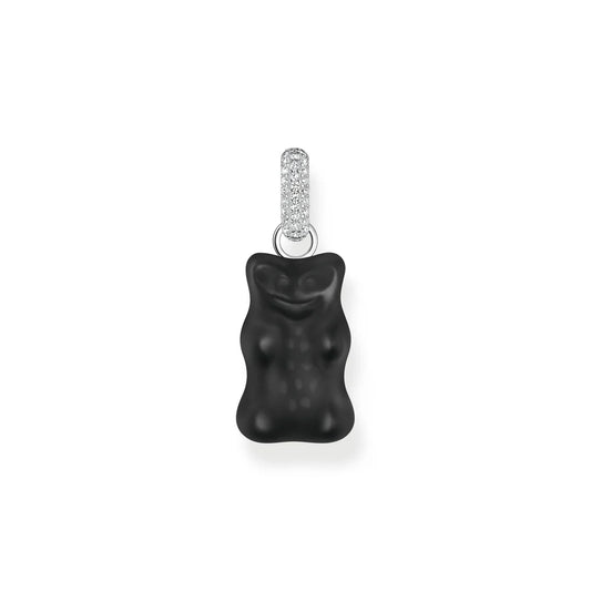 Black Haribo Bear Pendant
